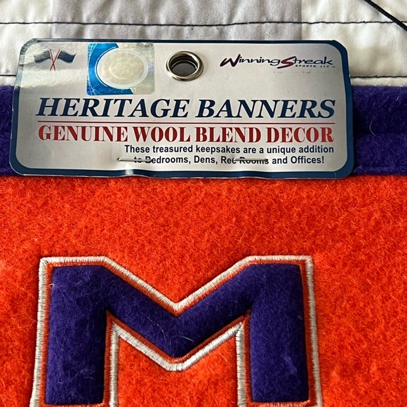 Clemson Tigers Banner NWT - Picture 2 of 6